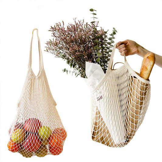 Reusable Cotton Mesh Produce Bag