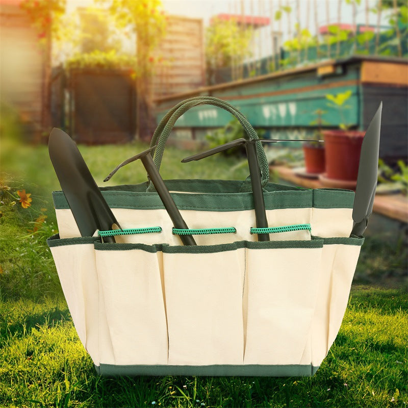 Large-Capacity Garden Tool Carry Tote